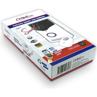 Portero Visor Smart Inalámbrico Wifi Full Hd Ip65 Tbcin
