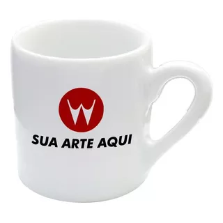 30 Mini Caneca De 50ml Personalizadas Com Logo Até 3 Cores