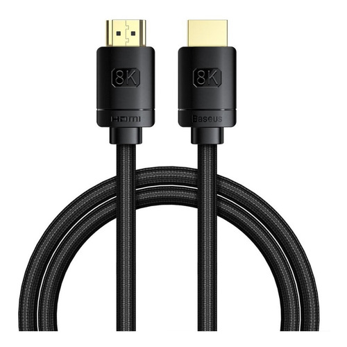 Cable Hdmi 2.1 8k 60hz / 4k 120hz / 2k 144hz 1m Baseus