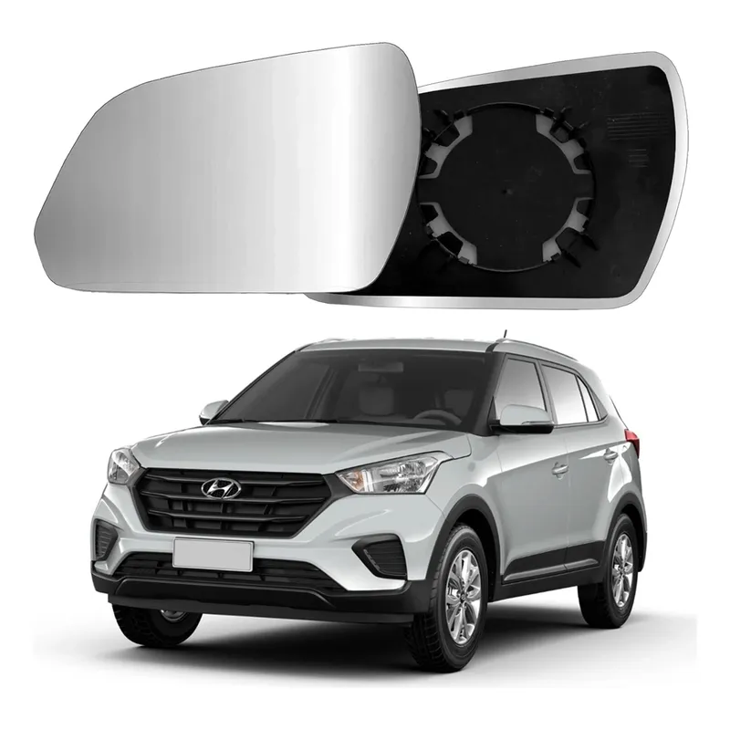 Lente Retrovisor Esquerdo Creta 1.6 2.0 2017 A 2022