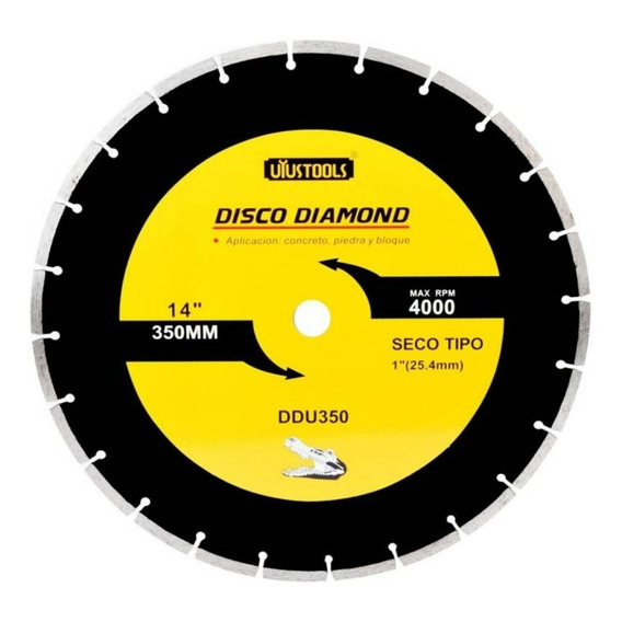 Disco Diamantado 14  (355mm) Para Hormigon Concreto Ladrillo