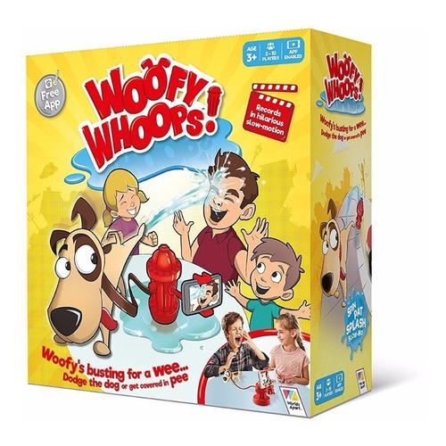 Woofy Whoops Con App -juego De Mesa