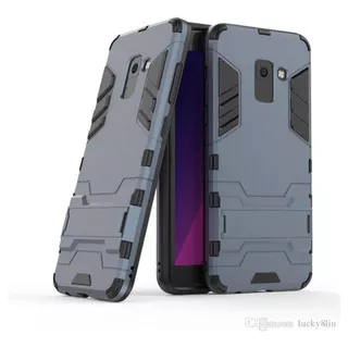 Funda Iron Case Para Samsung Galaxy A8 Sm-a800s Uso Rudo Color Gris Espacial