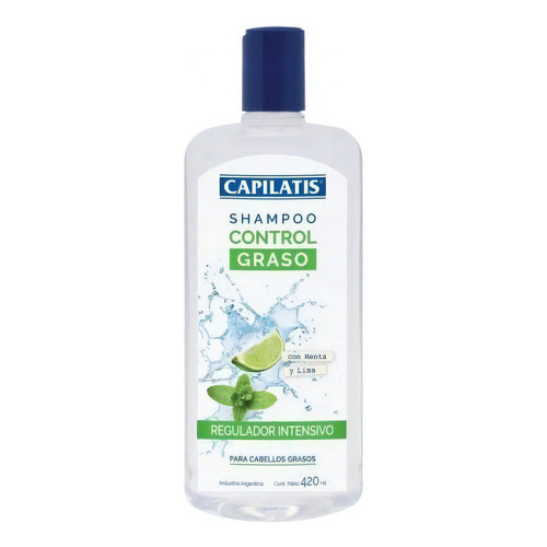 Capilatis Shampoo Control Graso X 420ml Regulador Intensivo