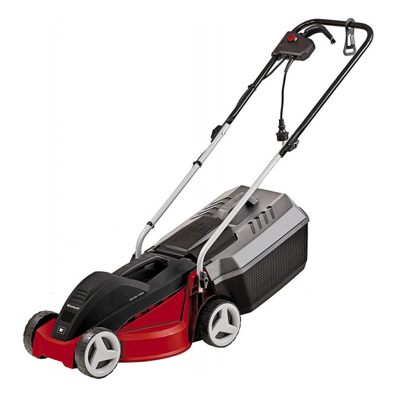 Cortacesped Elect. 1000 W Corte 30cm 25 L 3 Niveles Einhell Color Rojo