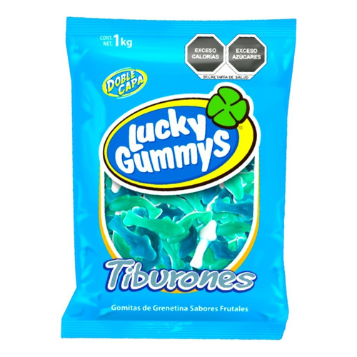 Lucky Gummys Tiburones 1kg