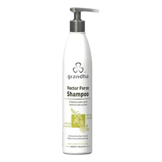 Grandha Shampoo Low Poo Vector Force Curl Wave Cachos 500ml