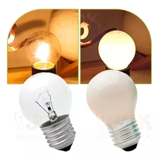 10 Lâmpadas Para Varal De Luzes Leitosa Ou Transparente 15w