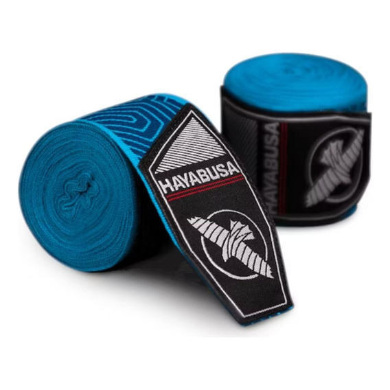 Hayabusa - Vendas De Mano, Elasticidad Perfecta Color Azul Acero