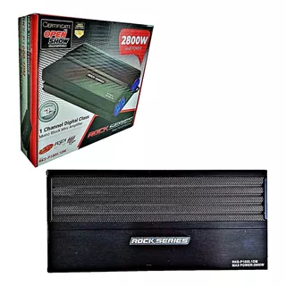 Amplificador Rock Series Rks-p1000.1dm 1ch Clase D 2800w Max