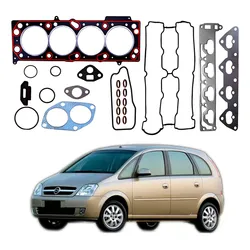 Jogo Junta Cabeçote Bastos Meriva 1.8 16v 2003 A 2008