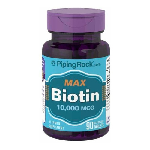 Max Biotin  10000 Mcg * 90 Comp - Pipingrock