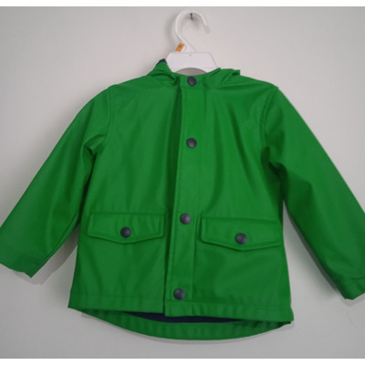 Chaqueta Impermeable Capota Dino Verde- Niño - Little Me-