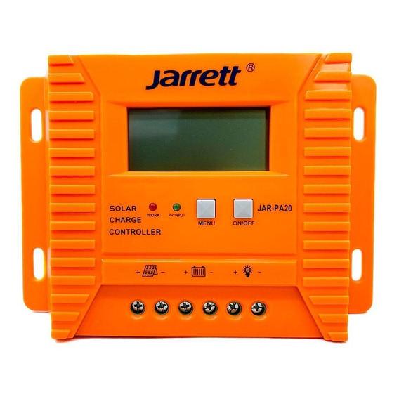 Controlador Regulador Carga Solar Jarrett 20 Amp Pwm 2 Usb