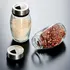 Especiero Giratorio 6 Frascos Vidrio Con Tapa Inox 120ml C/u