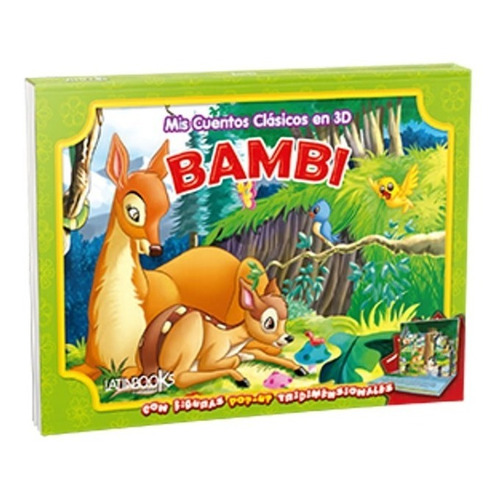 Libro Bambi - Mis Cuentos Clasicos En 3d (pop-up)