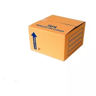 25 Cajas De Cartón Para Empaque 20x20x15 Cms Rm-27