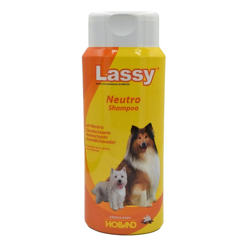 Shampoo Lassy Neutro 350ml Humecta, Deodoriza, Uso Frecuente Fragancia Baby