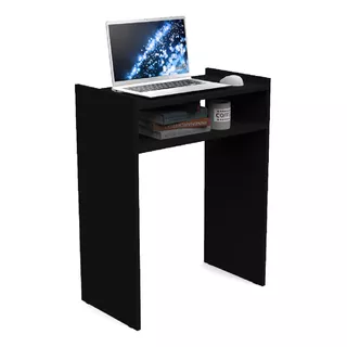 Mesa Para Computador Escrivaninha Compacta Preto