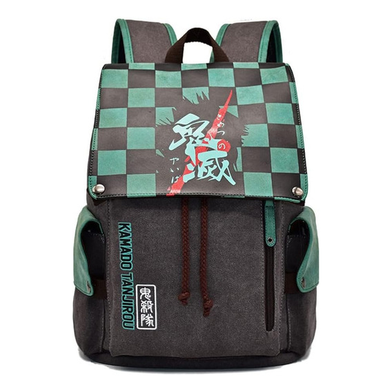 Demon Slayer Anime Canvas Backpack Regalo De Alta Calidad Mochilas Hombre Mochilas Mujer Mochila Escolar Mochila Para Laptop Hombre 