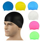 Gorros De Natación Para Cabello Largo Silicon Duradero Excel