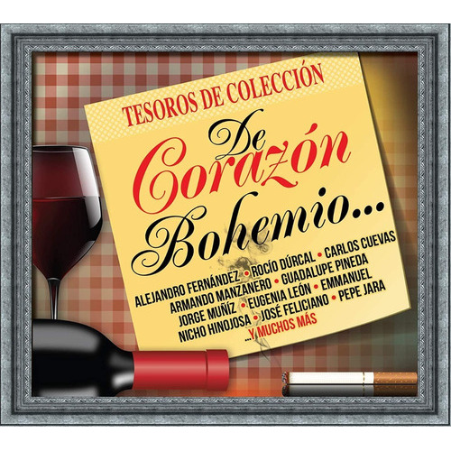 Tesoros De Colección De Corazon Bohemio Boxset 3 Cds Música