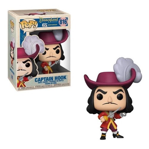 Funko Pop! Disneyland 65 Ann - Captain Hook #816