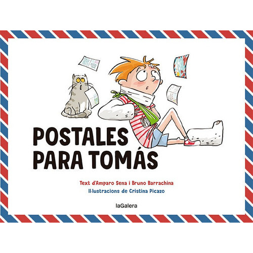 POSTALES PARA TOMAS, de Sena, Amparo. Editorial La Galera, SAU, tapa dura en español