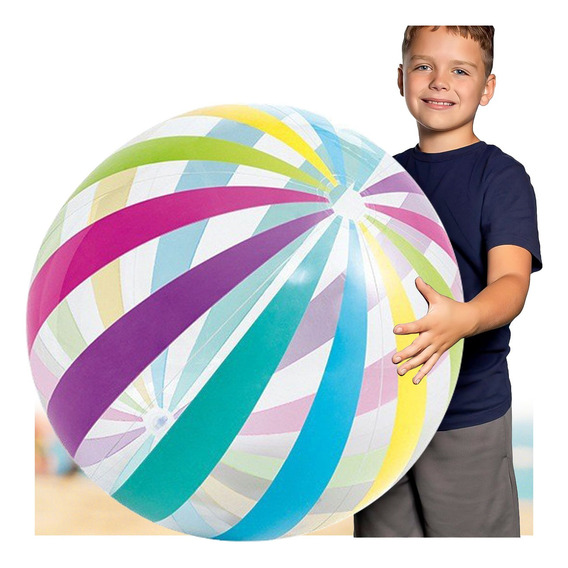 107cm Pelota De Playa Inflable Gigante,pelotas De Colores