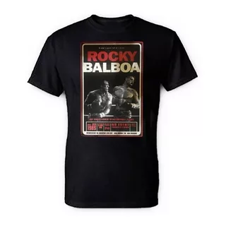 Remera Rocky Balboa Nueva Roj/gris El Campeon