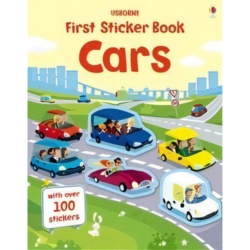 Cars - Usborne First Sticker Book, De Tudhope, Simon. Editorial Usborne Publishing En Inglés, 2014