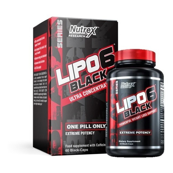 Quemador Lipo6 Black Ultra Concentrad 60 Caps - Tienda Físic