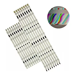 Kit 16 Barras De Led Un46f5500 Un46f6100 Un46f5200 Un46f6400