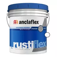 Revestimiento Anclaflex A Rodillo Rustiflex  Blanco 25kg S/i