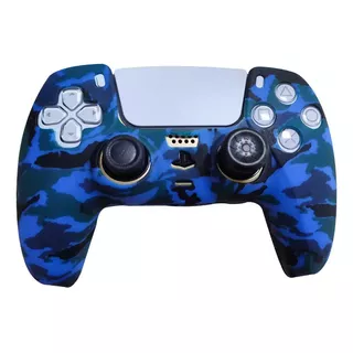 Capa Protetora Camuflada Para Controle De Ps5 Silicone 2021