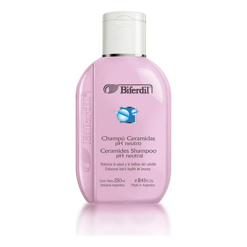 Shampoo Ceramidas Ph Neutro Salud Belleza X 250 Ml Biferdil