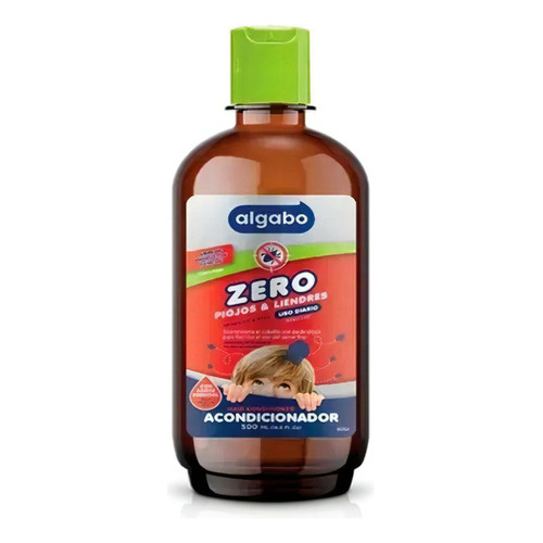 Acondicionador Zero Piojos & Liendres Kid 500ml Algabo