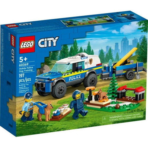 Kit Lego City Entrenamiento Móvil Para Perros Policía 60369 197