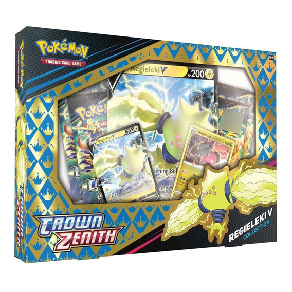 Pokémon Crown Zenith Collection - Regieleki V Box Español