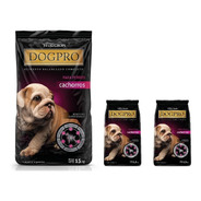 Combo Alimento Dogpro Cachorros 15 Kg + 2 Bolsas X 1,5 Kg