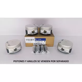 Pistones + Anillos Hyundai Getz/elantra 1.6