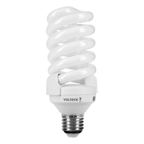 Lámpara Espiral T4 28 W Luz De Día En Blíster, Volteck