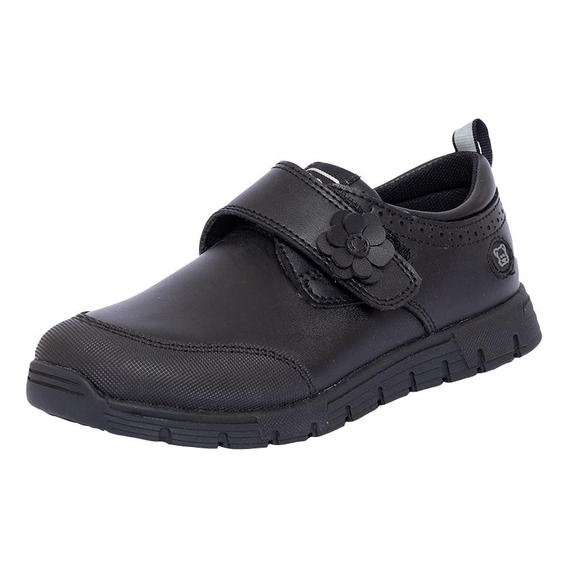 Zapato Escolar Algodón Invierno Niña Negro (pzt74neg25)