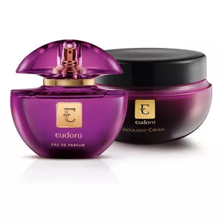 Eudora Roxo Eau De Parfum 75ml + Creme Hidratante 250g (kit)