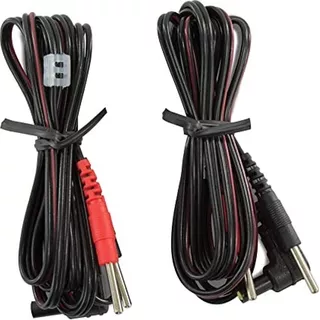 Cable Repuesto Para Electrodo Cola De Ratón Tens Ems 2 Pzs