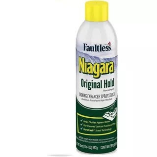 4pz 585ml C/u Almidón P/planchar Spray Niagara Original Hold