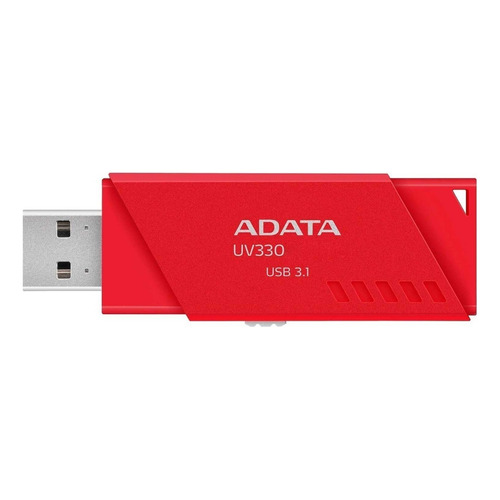 Memoria USB Adata UV330 64GB 3.1 Gen 1 rojo