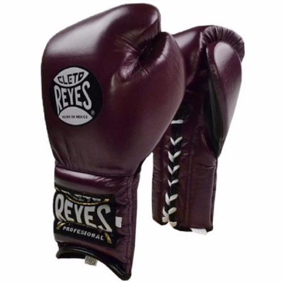 Guantes De Entrenamiento Cleto Reyes Con Agujeta Morado 14oz