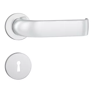 Fechadura Stam 1610/39 Porta Interna Roseta Inox 55mm Cor Cromada