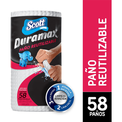 Paño Reutilizable Scott Duramax